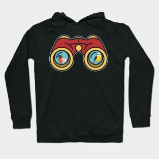 Bird Watching Hobby Birds Bird Watcher Hoodie